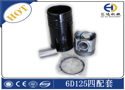 小松发动机配件 6D125四配套 PC400-7活塞环活塞销缸套