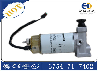 重庆挖掘机配件大全 小松PC200-8油水分离器 小松6754-71-7402 小松PC220-8手油泵